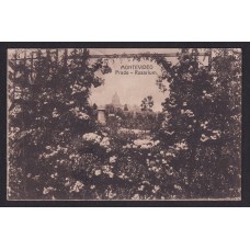 MONTEVIDEO ROSARIUM URUGUAY ANTIGUA TARJETA POSTAL